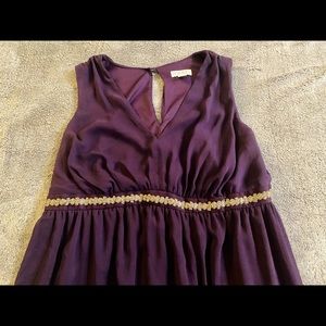 NWOT Plum Gown